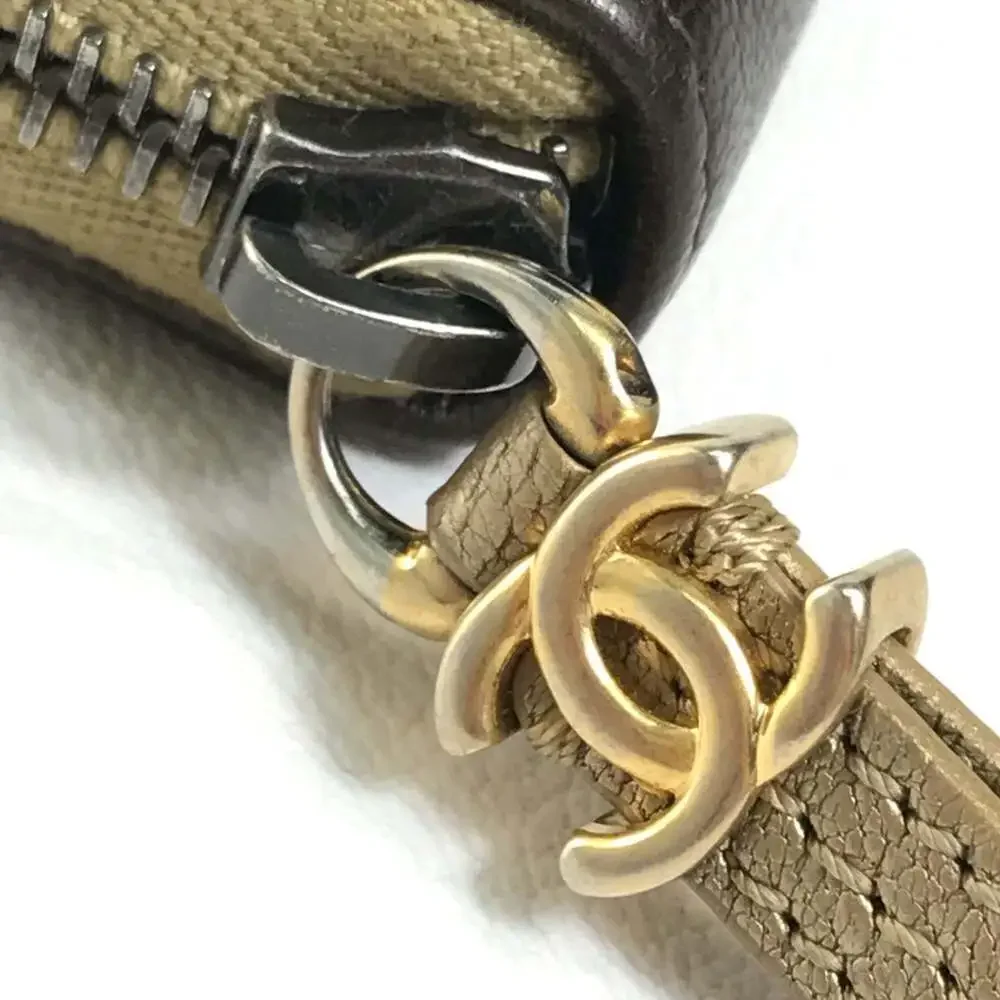 CHANEL Authentic Gold Wallet
